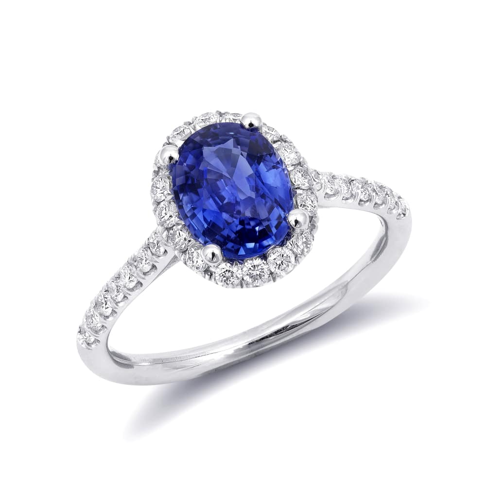 Sapphire Engagement Ring