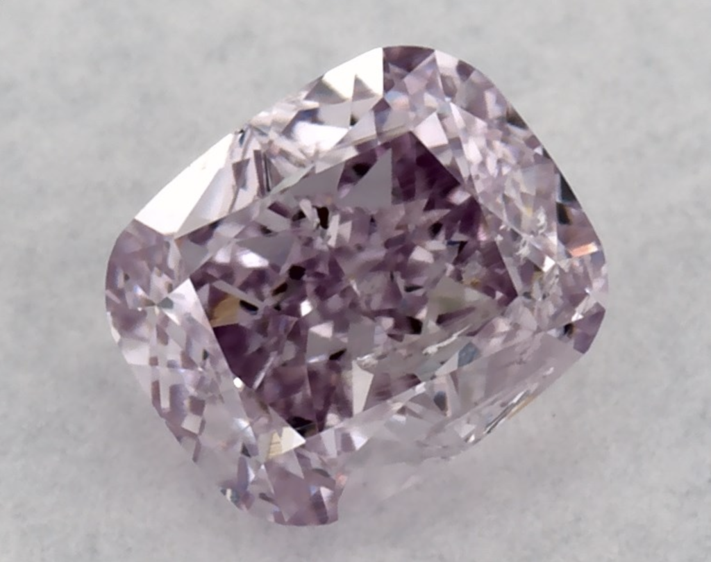 purple diamond from James Allen